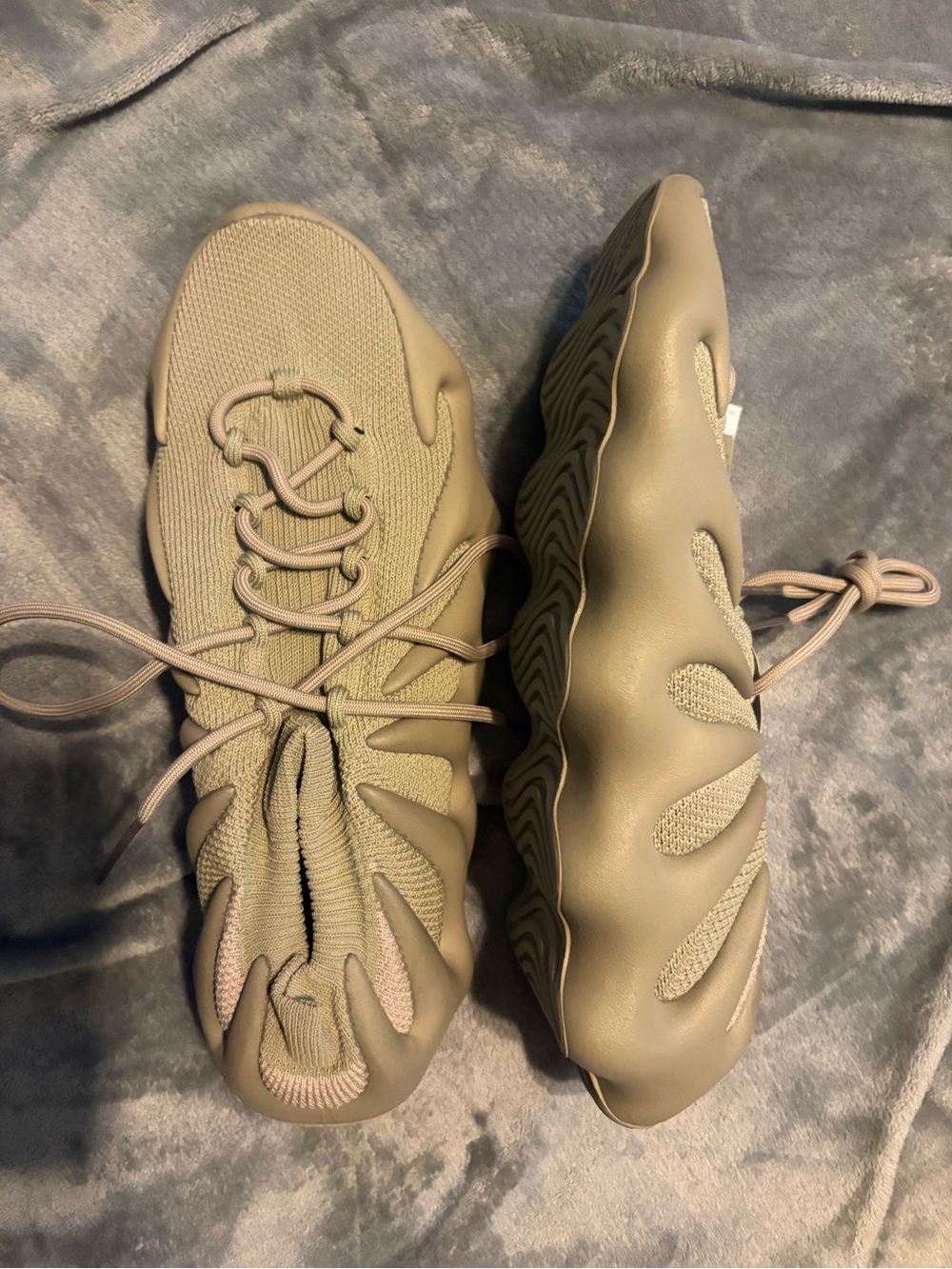 adidas Men's Slip-On Sneakers in Taupe